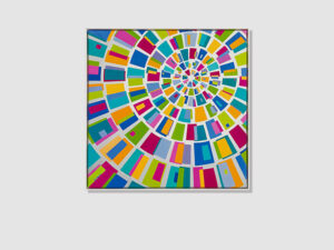 Ausstrahlung, 60 x 60 cm