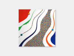 Quo Vadis, 80 x 80 cm