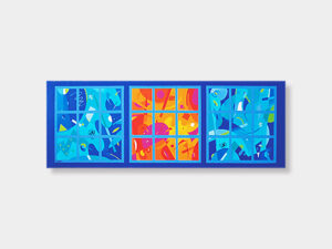 Visionen 2, 120 x 40 cm