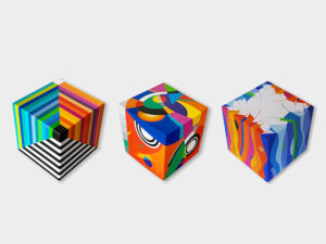 "Wohlfühlwürfel", 15 x 15 x 15 cm