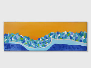 foreign landscape, 120 x 40 cm