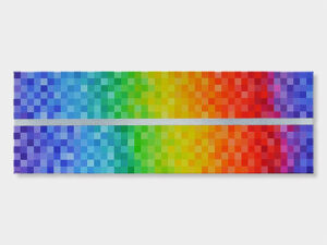 „Somewhere over the rainbow“ 180 x 60 cm